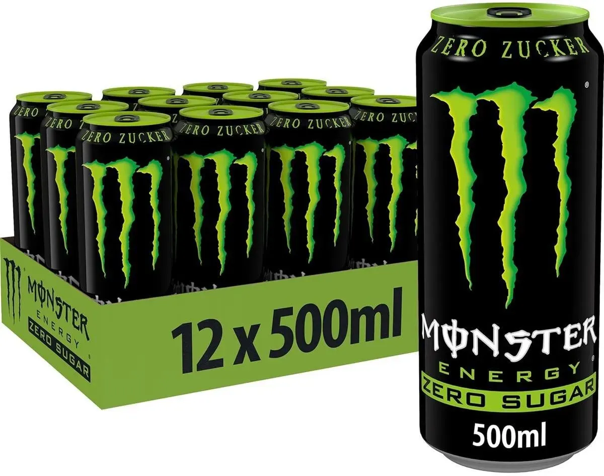 Preisvergleich Produktbild Monster Energy Zero Sugar Dose 12x0,5l