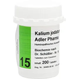 Adler Pharma Biochemie Adler 15 Kalium jodatum D12 Adler Pharma