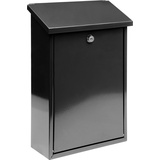 VOREL MAILBOX 400x250x100MM BLACK METALLIC