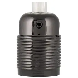 Bailey Fassung metall screw E27 schwarz