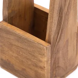 creedwood Weinregal 14 x 40 x 12 cm Beige