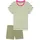 SCHIESSER Shorty Pyjama-Shirt Weiß 4XL
