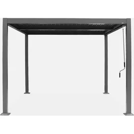 sweeek Bioklimatische Pergola Palace 3 x 3 m grau