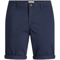 JACK & JONES Shorts Bowie mit Chino Style in Marineblau-L