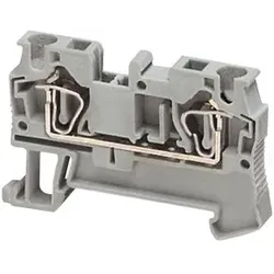 Schneider Electric NSYTRR42BL Linergy Klemmleiste zur Durchleitung, 4mm2, 32A, 1 Ebene, 1x1, Feder, blau - 50 Stück