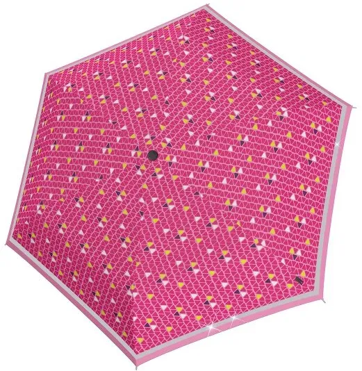 Preisvergleich Produktbild Knirps Rookie Taschenschirm 22 cm triple pink reflective