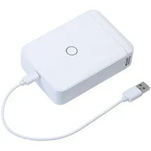 Callstel Etikettendrucker Handy: Mobiler Akku-Thermo-Labeldrucker, Android & iOS, Bluetooth, App