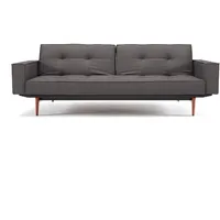 Innovation Living Splitback Styletto Schlafsofa mit Armlehnen, 95-741020216-10-3-2,