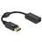 DeLock Adapter DisplayPort zu HDMI 0,15 m Schwarz