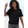 vivance by lascana Kurzarmshirt mit breitem Bund schwarz 36/38