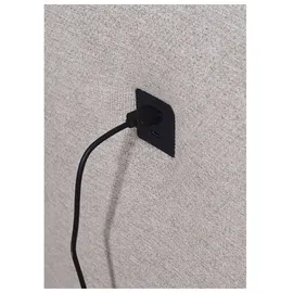 kaiser möbel Modernes, modisches, elegantes Ecksofa mit Schlaffunktion GRECO VII Avra Braun Links