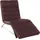 W.Schillig Relaxliege daily dreams Leder/Polyester 75 x 91 x 170 cm Braun mit Kissen