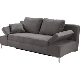 Jockenhöfer Schlafsofa 2-Sitzer grau