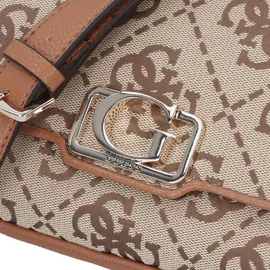 GUESS Circe Flap Shoulder Bag Latte Logo - Einheitsgröße