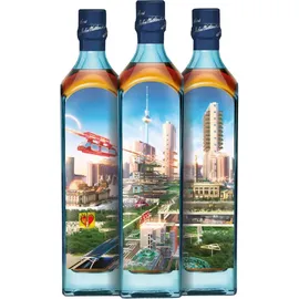 Johnnie Walker Blue Label Cities of the Future Berlin 2220 Blended Scotch 40% vol 0,7 l Geschenkbox
