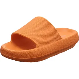 Tom Tailor Damen Pantolette Orange 39 EU - 39 EU