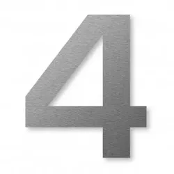Hausnummer Edelstahl (48 cm) – 4