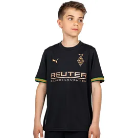 Puma Borussia Mönchengladbach Auswärtstrikot 2026/27 Kinder Schwarz Gr. 152