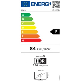 Sharp 65FQ5EA 65" 4K LED Google TV