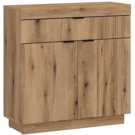 Die Möbelfundgrube Coast Evoke 88 x 93 x 40 cm 2 Türen / 1 Schublade braun