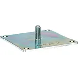 Wagner System Anschraubplatte ST 3991 Stahl 90 mm x 90 mm