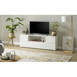 Smart BEN TV-Lowboard 160 x 55 x 40 cm Weiß MDF