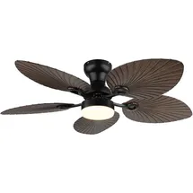 GLOBO ELISE 107 cm Deckenventilator Schwarz