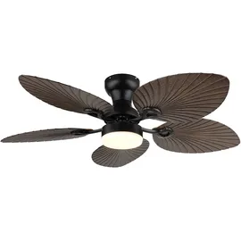 GLOBO ELISE 107 cm Deckenventilator Schwarz