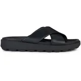 GEOX Jungen U Spherica Ec6 B Slide Sandal, Schwarz, 39 EU