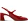 TAMARIS Damen Sling Pump mit Blockabsatz, rot, 38 EU