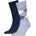 Check Socken Blau/Hellblau 43-46