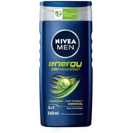 NIVEA Men 3in1 Duschgel Energy 6 x 250 ml