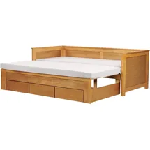 Beliani CAHORS 90 x 200 cm Braun