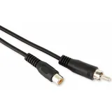 Logilink Cinchverlängerungskabel RCA-Stecker / RCA-Buchse 10,0m (CA1033)