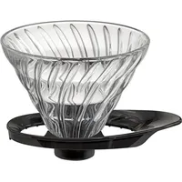 Hario Glas Drip V60-02 – Schwarz,