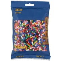 Hama Bügelperlen Mix kräftig 3000 Stück