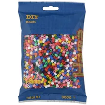 Hama Bügelperlen Mix kräftig 3000 Stück