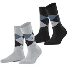 Burlington Everyday Argyle 2 Paar Grau 36-41