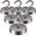 luxuskollektion Magnet Haken Neodym Magnete Spind Organizer 30kg Magnethaken Grau