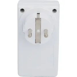 Unitec Funkfernschalterset Indoor mit Selbstlernfunktion, Funksteckdosen Set, 3 Steckdosen+ 1 Fernbedienung, weiß