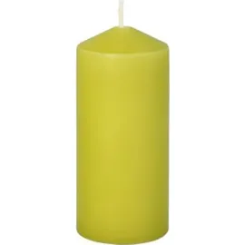 Papstar Stumpenkerze 4 x 9 cm 40 St. kiwi