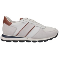 GEOX Sneaker SPHERICA, Rauleder, Weiß, Herren - Weiß -