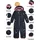 KILLTEC FIRST INSTINCT by killtec Kinder Skioverall mit Kapuze FISW 46 MNS ONPC, dunkelnavy/rose, 98/104, 43399-000