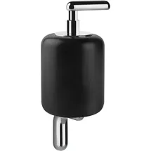 GESSI Goccia Seifenspender Chrom Schwarz