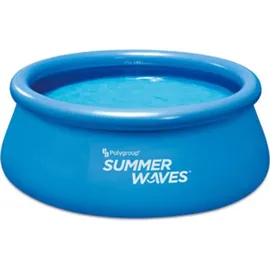 Summer Waves Quick-Up Pool Set inkl. Filterpumpe Ø 244 x 76 cm Blau