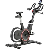 Speedbike ADIDAS PERFORMANCE "Indoor Speedbike C-21x BT", schwarz, Fahrradtrainer, ohne Unterlegmatte, Schwungmasse ca. 6 kg, 8 Widerstandsstufen, B:57cm H:137cm L:151cm