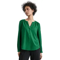 STREET ONE Langarmbluse in vibrant green | Gr.: 38