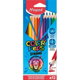Maped COLOR'PEPS STRONG Buntstifte farbsortiert, 12 St.