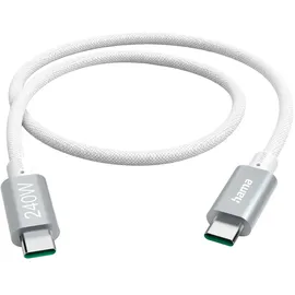 Hama USB-C 1,5 m Weiß
