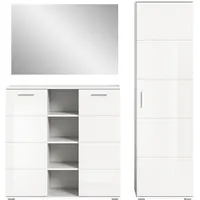 INOSIGN Garderoben-Set »Valge, Breite 180 cm inkl. 15cm Typenabstand,